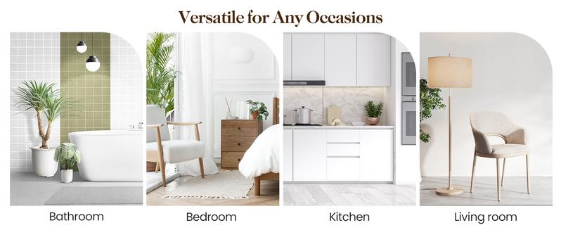 RoyalCraft 22x25 Bathroom Medicine Cabinet with Mirror, Large Wood Wall Mounted Storage Cabinet with Shelves and Towel Bar, Over The Toilet Storage Cabinet for Bathroom, Laundry, Living Room