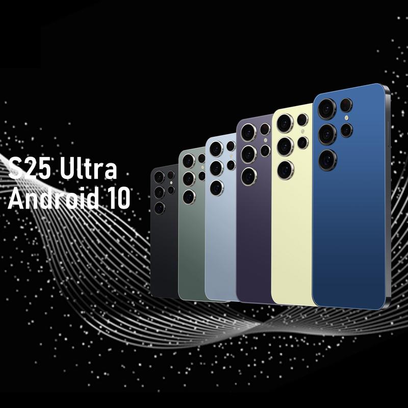 S25 Ultra Unlocked Android Smartphone, 6.56-Inch Screen, Dual Sim Slot, Quad-Core Cpu, 4g Network, 3+64GB RAM, 2850mah Battery, Touch Pen Included