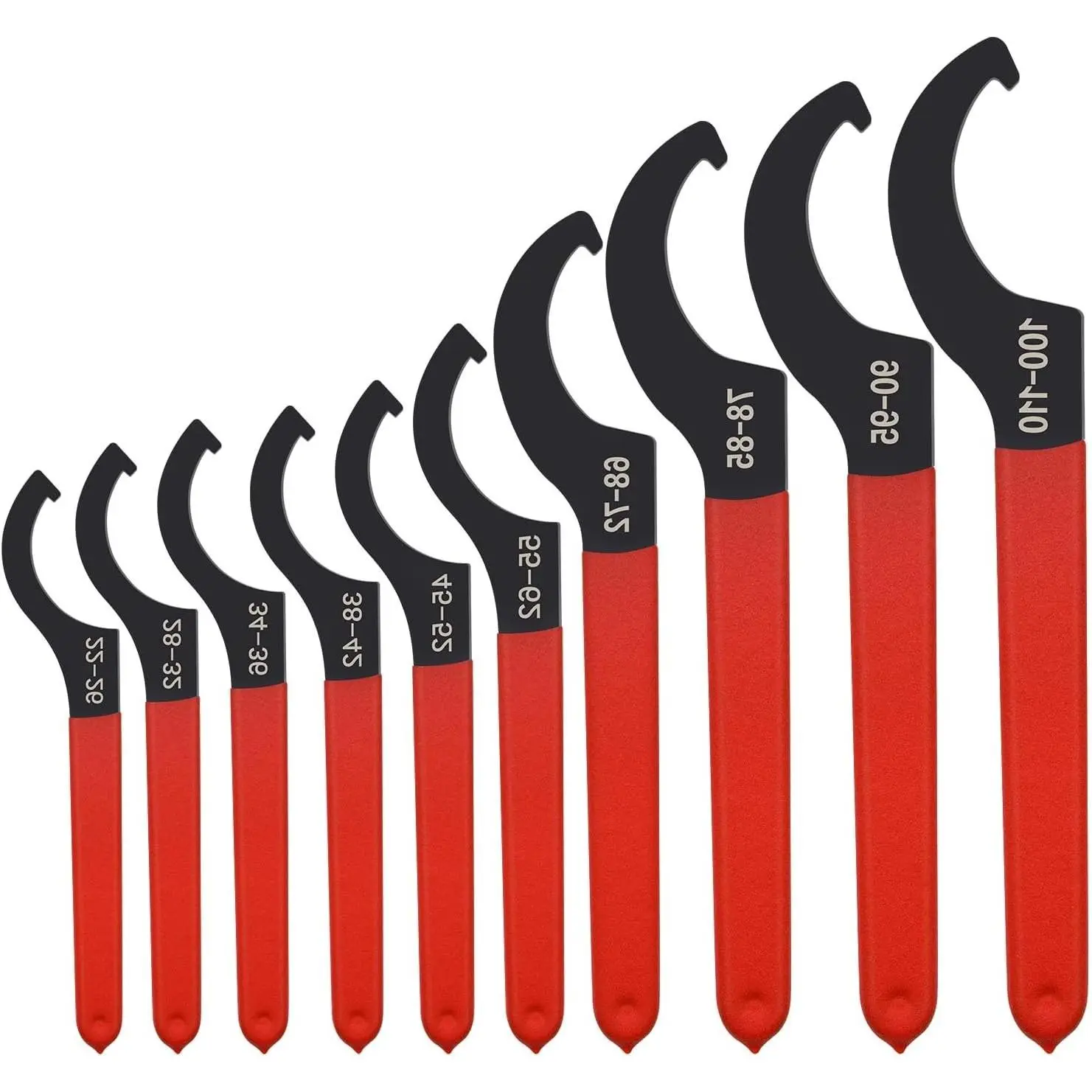 10-Piece Coilover Spanner Wrench Set for Suspension System and Shock AdjustmentGift