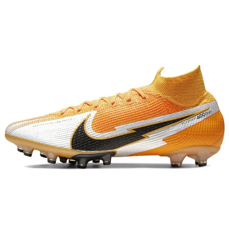 Nike Mercurial Superfly 7 Elite AG Soccer Cleats for Men and Women – Lightweight, Cushioned, Non-Slip, Durable, Supportive Verifiable, with credentials and supporting global authentication