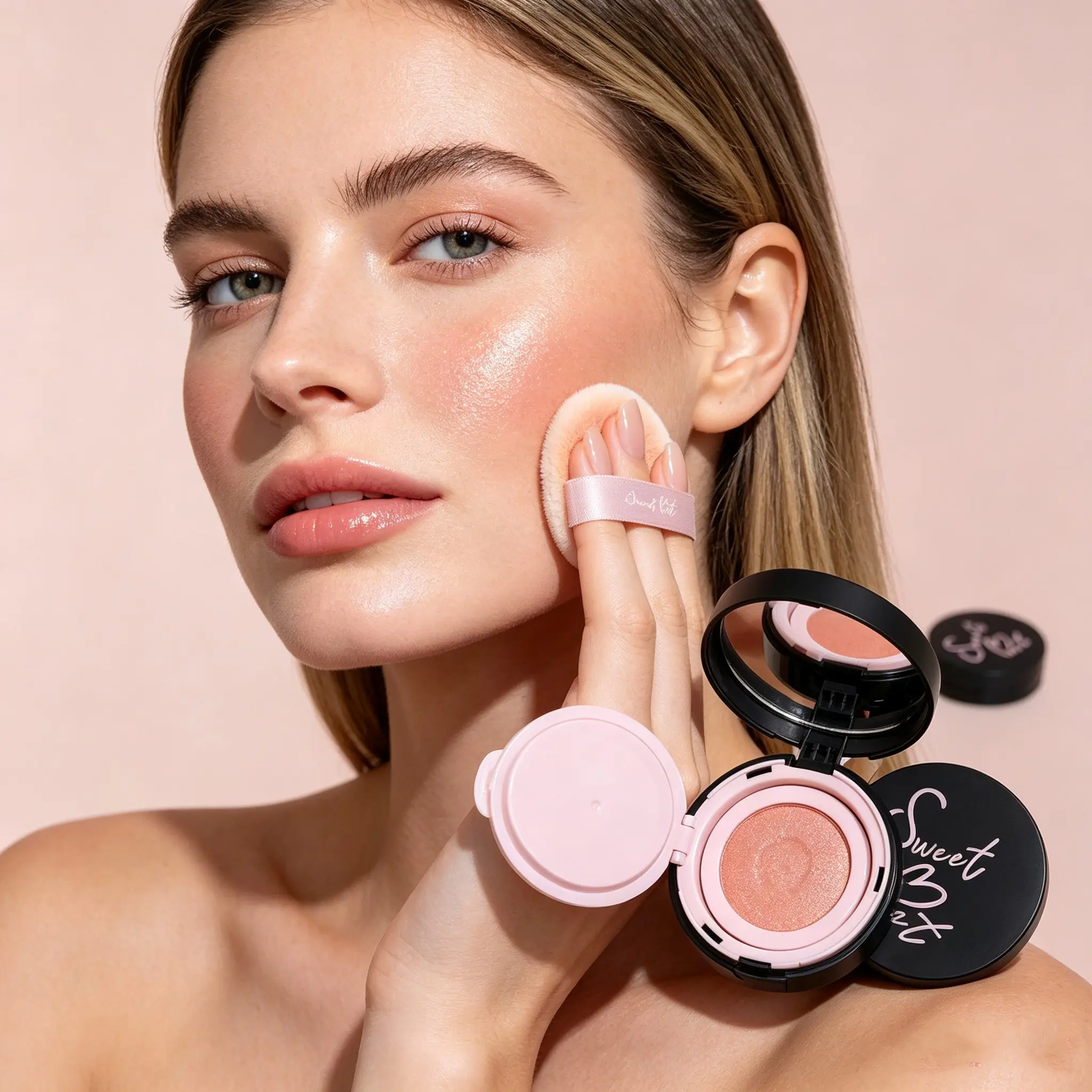 03# Pearl Blush Balm, Lightweight & Smooth Texture, Natural Finish, Perfect for Daily Use, Parties, Dates, Holidays, Gift Idea