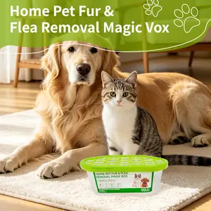 Pet Odor Removal Magic Box, Adsorbs Cat and Dog Hair, Improves Indoor Air Quality, Effective Hair Shed Control, Easy-To-Use Pet Care Solution