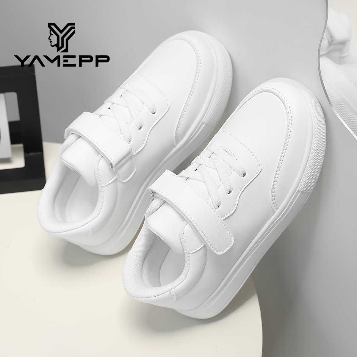 Kids' Comfortable Versatile Casual Shoes |   Soft Sole, Shock Absorption, Non-Running Shoes with Fastener, Suitable Boys and Girls, All-Season, Lightweight and Durable Walking Shoes, Skateboarding Shoes