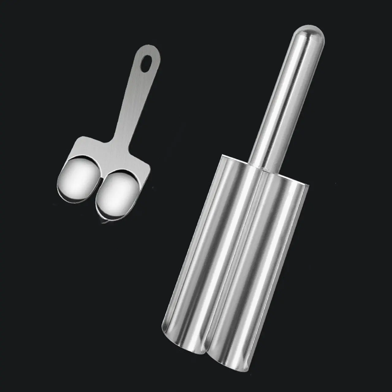 Stainless Steel Meatball Maker Machine Utensil, Meatball Making Tool, Creative Kitchen 3-In-1 Design, Perfect for Meatball Lovers, Easy-To-Use & Durable, Meatball Maker Utensils, Kitchen Metal Utensils, Kitchen Accessory