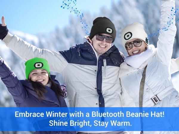 M1-BL10 Bluetooth Beanie with LED Headlight and Removable Speaker, USB Rechargeable warm Hat LED Hat for Music and Calling, sport,outdoor,Unisex Festivals/Birthday Gift M1-BL10 Bluetooth Beanie with LED Headlight and Removable Speaker, USB Rechargeable warm Hat LED Hat for Music and Calling, sport,outdoor,Unisex Festivals/Birthday Gift