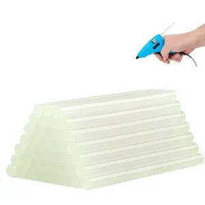 10-50 Pack 7mm X 100mm Hot Melt Glue Sticks, Eva Transparent Material, Ideal for Hot Glue Gun, DIY Crafts, Handmade Adhesive Projects