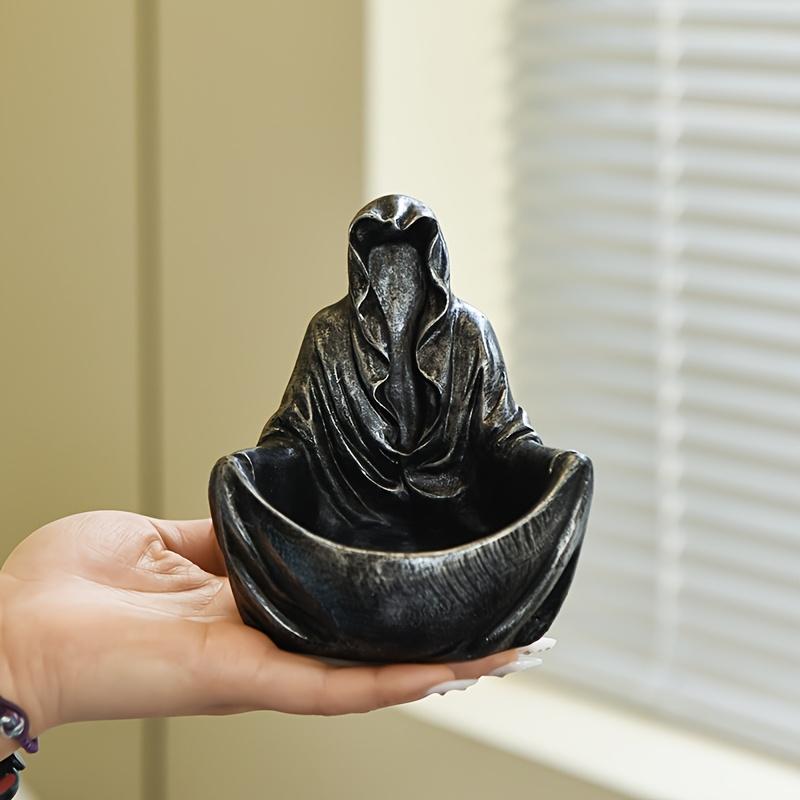 Cyberpunk Black Humor Mystery Man Ashtray Inspired by Mystery Man, Holiday Father's Day Gift Costume Jewelry & Accessories