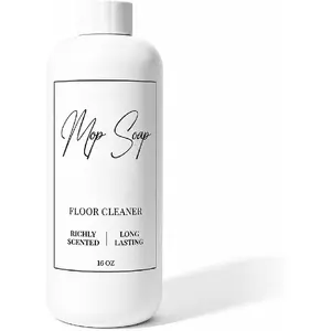 Mop Soap, Luxury Scented Floor Cleaner Solution for Hardwood, Tile, LVP, Vinyl & Laminate, Long-Lasting Fragrance for Mopping, Infused with Brazilian Bliss, Low-Foam & Streak-Free for All Floors