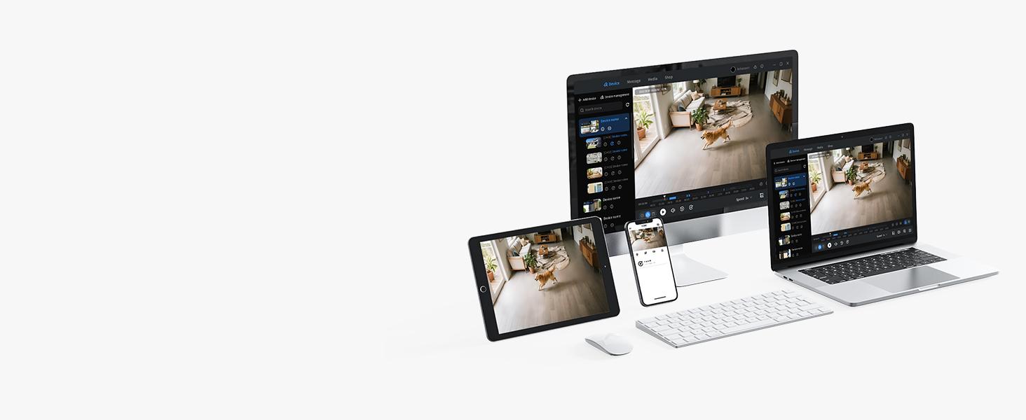 ZOSI 4K Indoor Security Camera C518 Pan/Tilt Pet/Dog/Nanny Plug-in Wifi Camera with Auto Tracking AI Detection 360° View Night Vision 2-Way Audio 5GHz/2.4GHz WiFi 64G Memory Card Included Button Installation