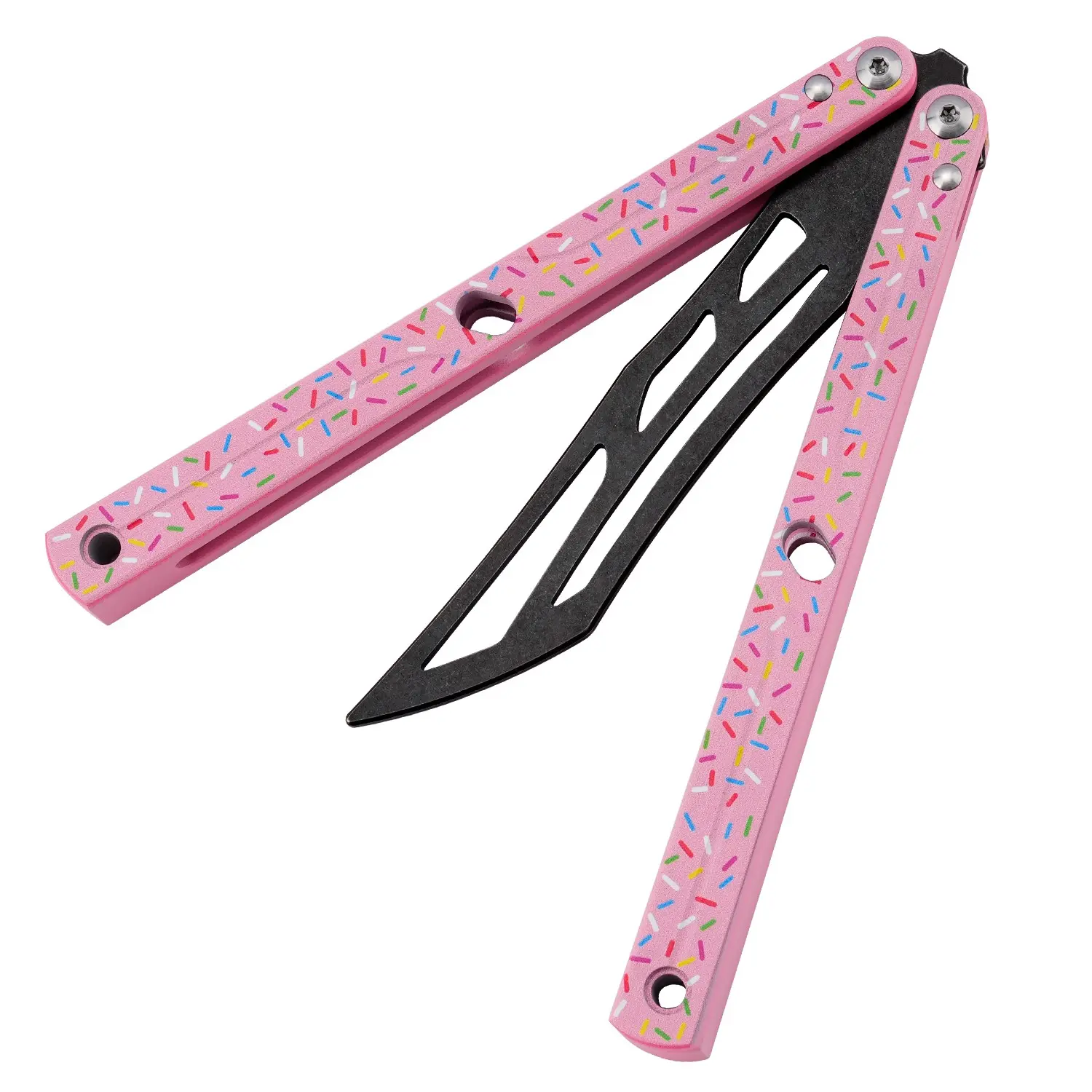 Doughnut Blisong Training Tool, Beginner Butterfly Trainer, Durable Aluminum Material, Lightweight, Ideal for Newbies, Long-Lasting Design, Beginner Friendly