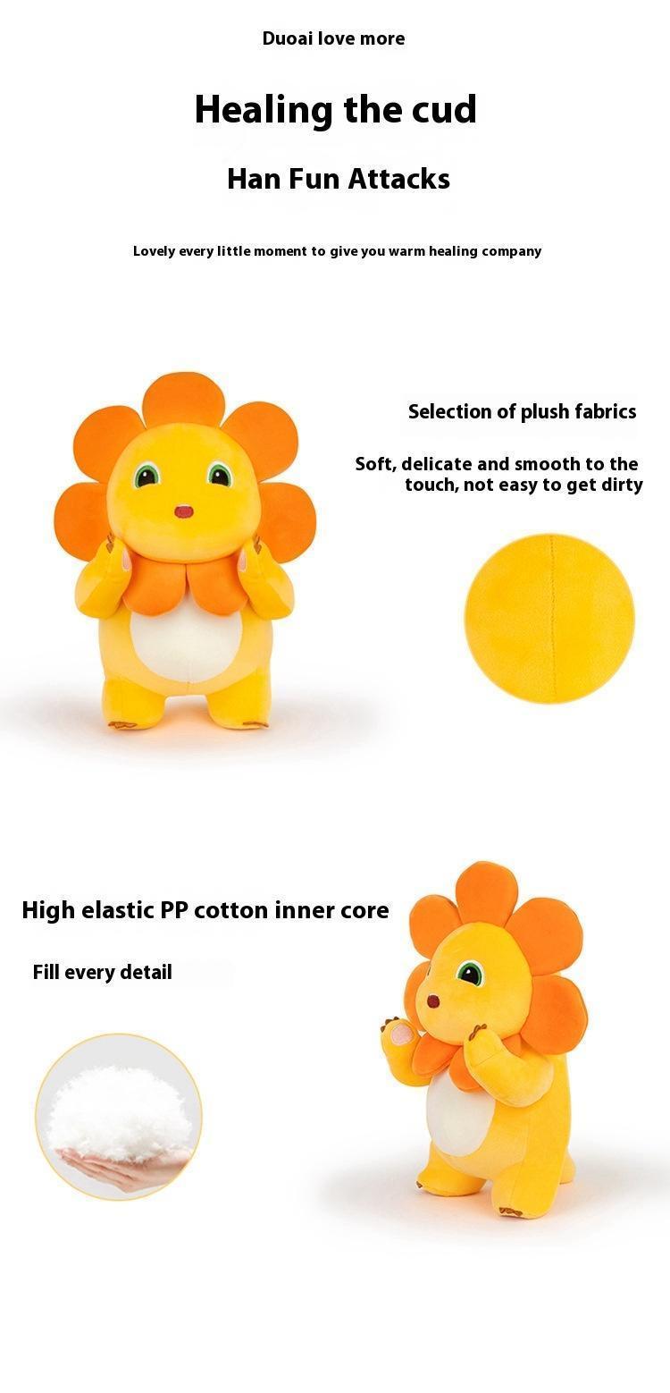 Genuine Emoji Series China Nai Long Plush Plush Toys Cross Dressing Getting Beaten Up Facial Mask Sun Flower Hug Pillow Toy Gift