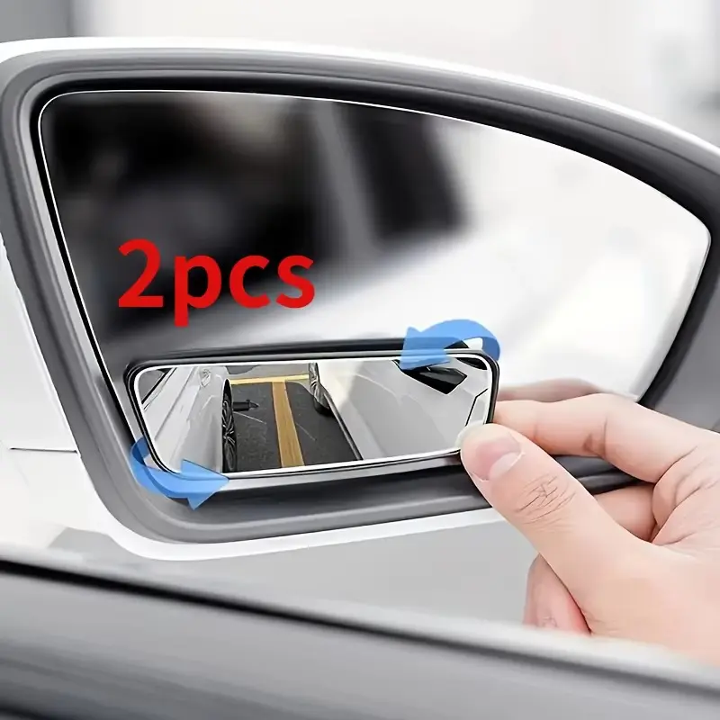 2pcs Car blind spot assist reverse mirror reflective rearview mirror ...