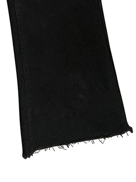 Men's Letter Printed Slim Fit Stretch Flare Jeans, Comfortable Denim for All Seasons, Stylish Streetwear for Modern Men