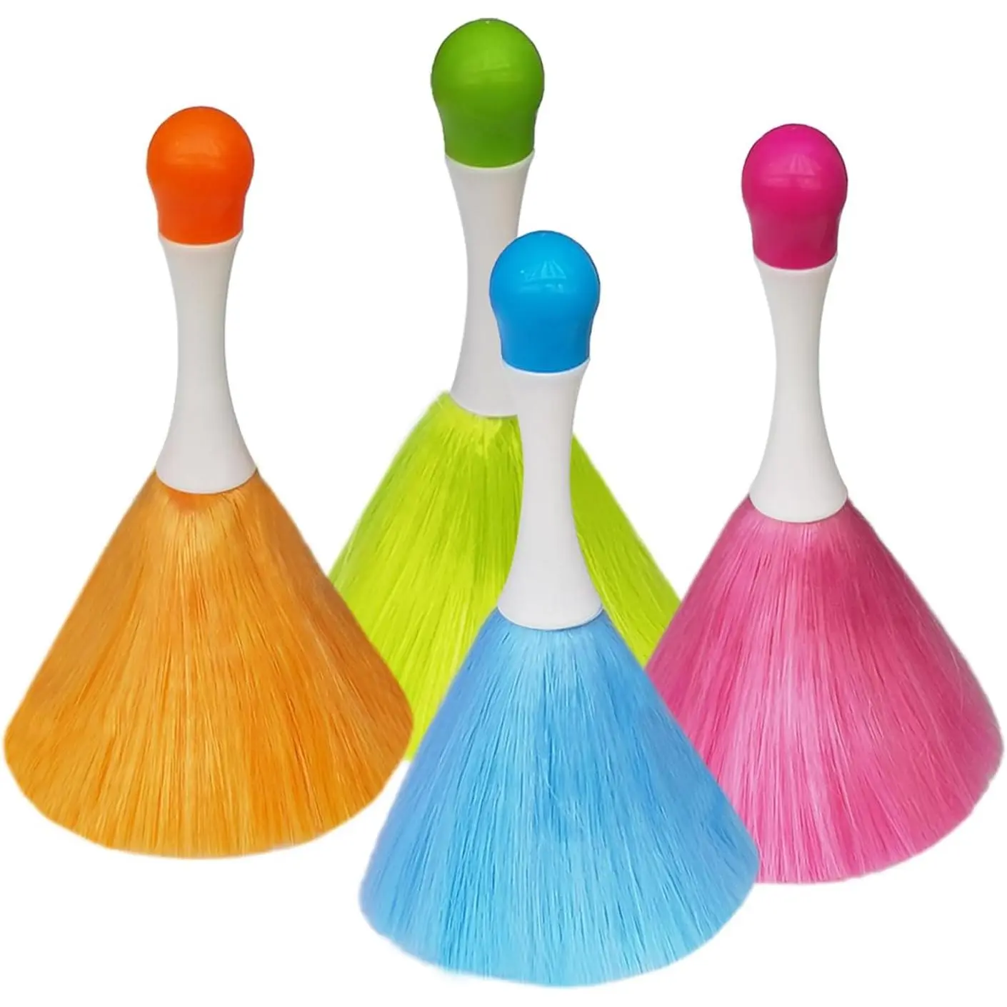 4 Pack Small  Duster, Washable Microfiber Duster, Suitable for Light Daily Household Dusting, Electrostatic  Duster Brush,Cleaning Supplies for Book,Screen,,Furniture,Photo Frames