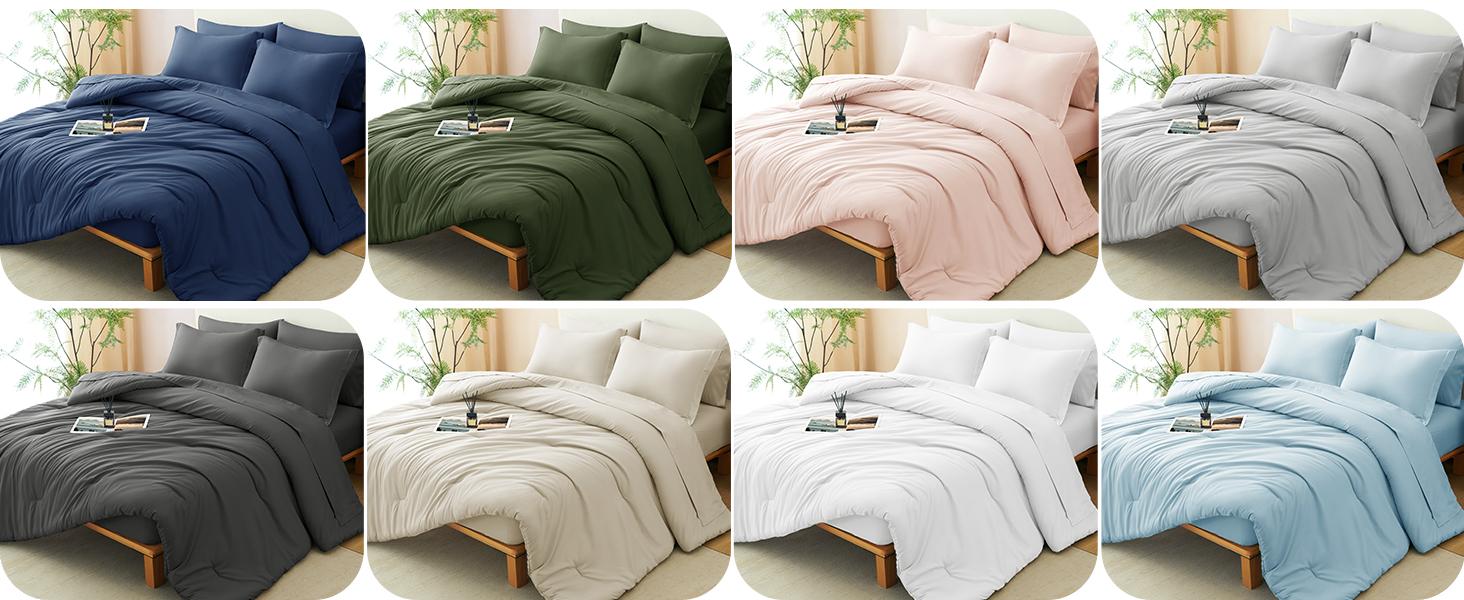 Full Comforter Set Burnt Orange, 7 Pieces Bed in a Bag Terracotta Comforter Set with Sheets, All Season Boho7PC Bed Sets with Comforter, Fitted Sheet, Flat Sheet, Pillow Shams and Pillowcases Full Comforter Set Burnt Orange, 7 Pieces Bed in a Bag Terracotta Comforter Set with Sheets, All Season Boho7PC Bed Sets with Comforter, Fitted Sheet, Flat Sheet, Pillow Shams and Pillowcases