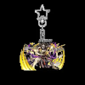 Creative Acrylic Keychain Agatsuma Zenitsu Tsuyuri Kanawo Cartoon Cute Bag Pendant Jewelry Decoration Charm Accessories Gifts