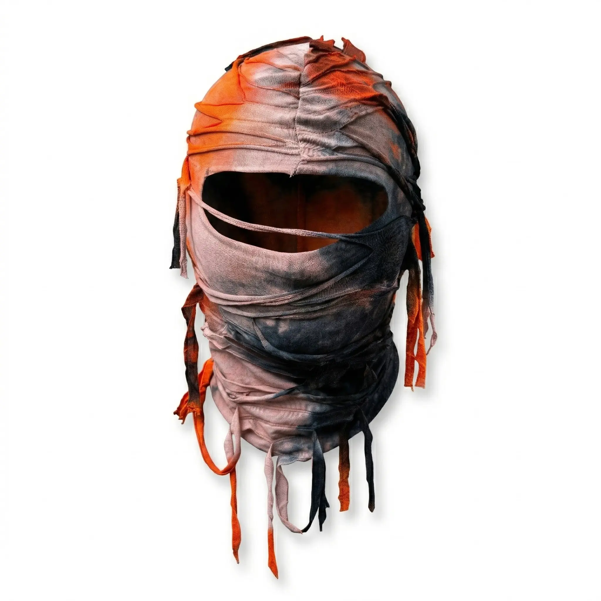 Unisex Ghost Spooky Balaclava Hat, Vintage Shiesty Adult Mask, Handmade Streetwear Y2K Trend, Fashionable Accessory for Men and Women, Costume Mask