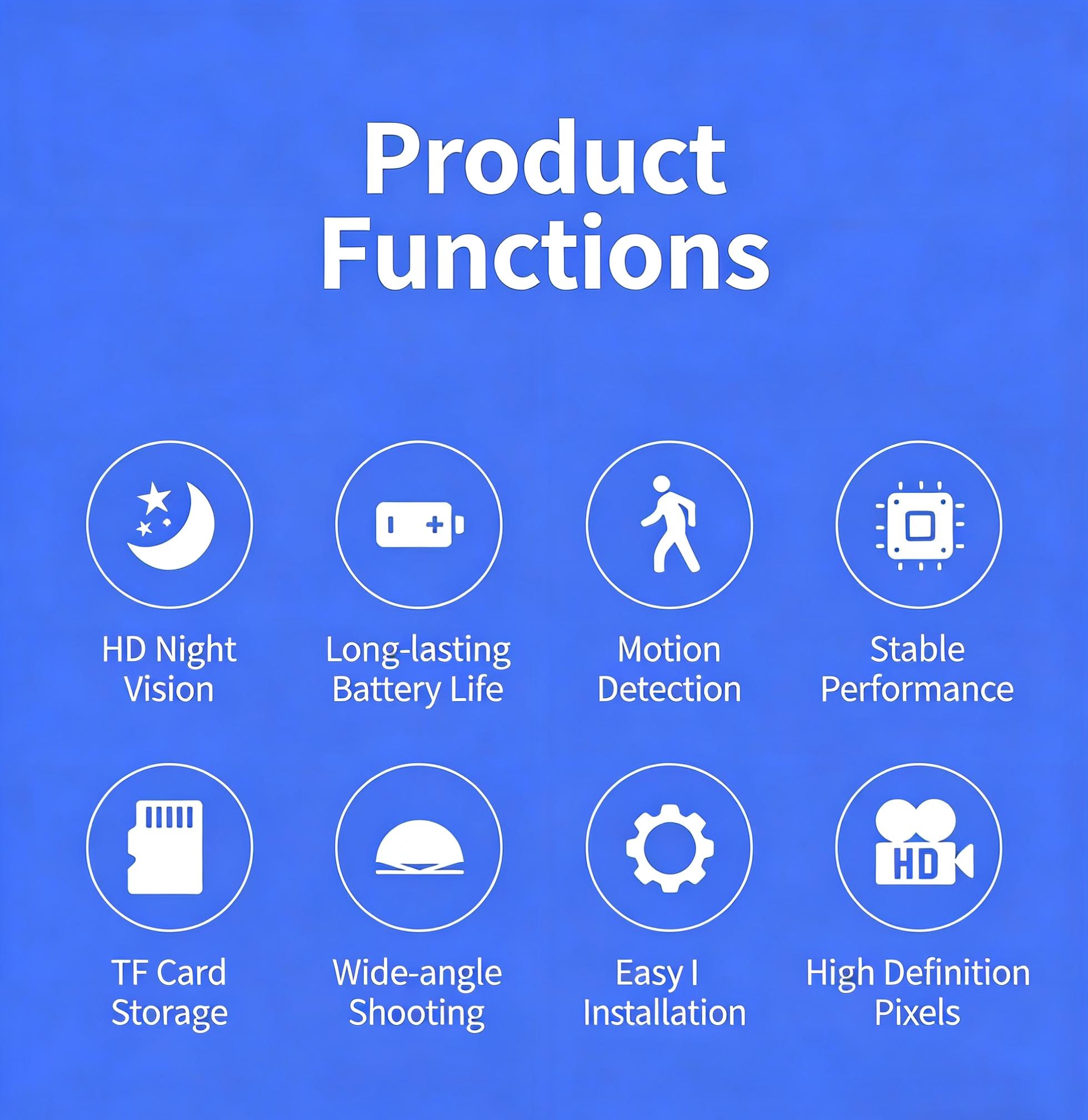 A9 HD Camera WiFi Infrared Night Vision Wide-Angle Sports DV Home Security 1080P Remote Camera