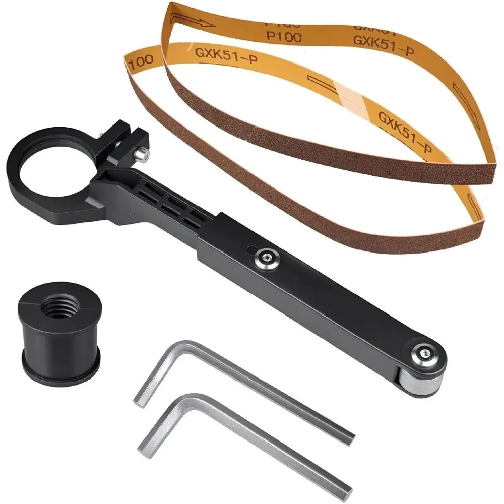 1 PCS Angle Grinder Conversion Tool, Grinder Tool Modified to Belt Sander Polisher Attachment, Multi-Purpose for DIY, Woodworking, Metalworking, and Home Improvement Projects