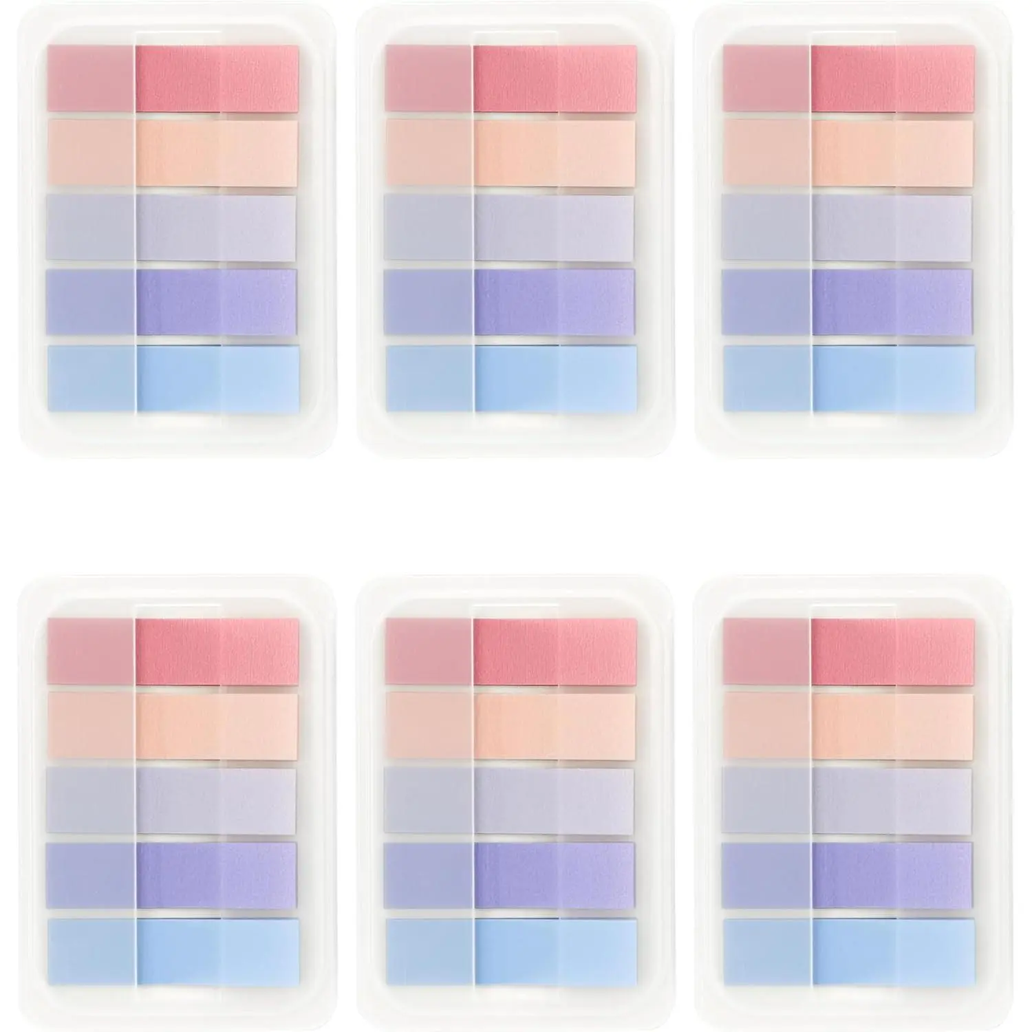 - Transparent Sticky Notes Tabs, 600 count | Transparent Pop Up Writable Colored Book Index Tab, File Flags, Self Adhesive Divider Sticker for Notebook, Office, School