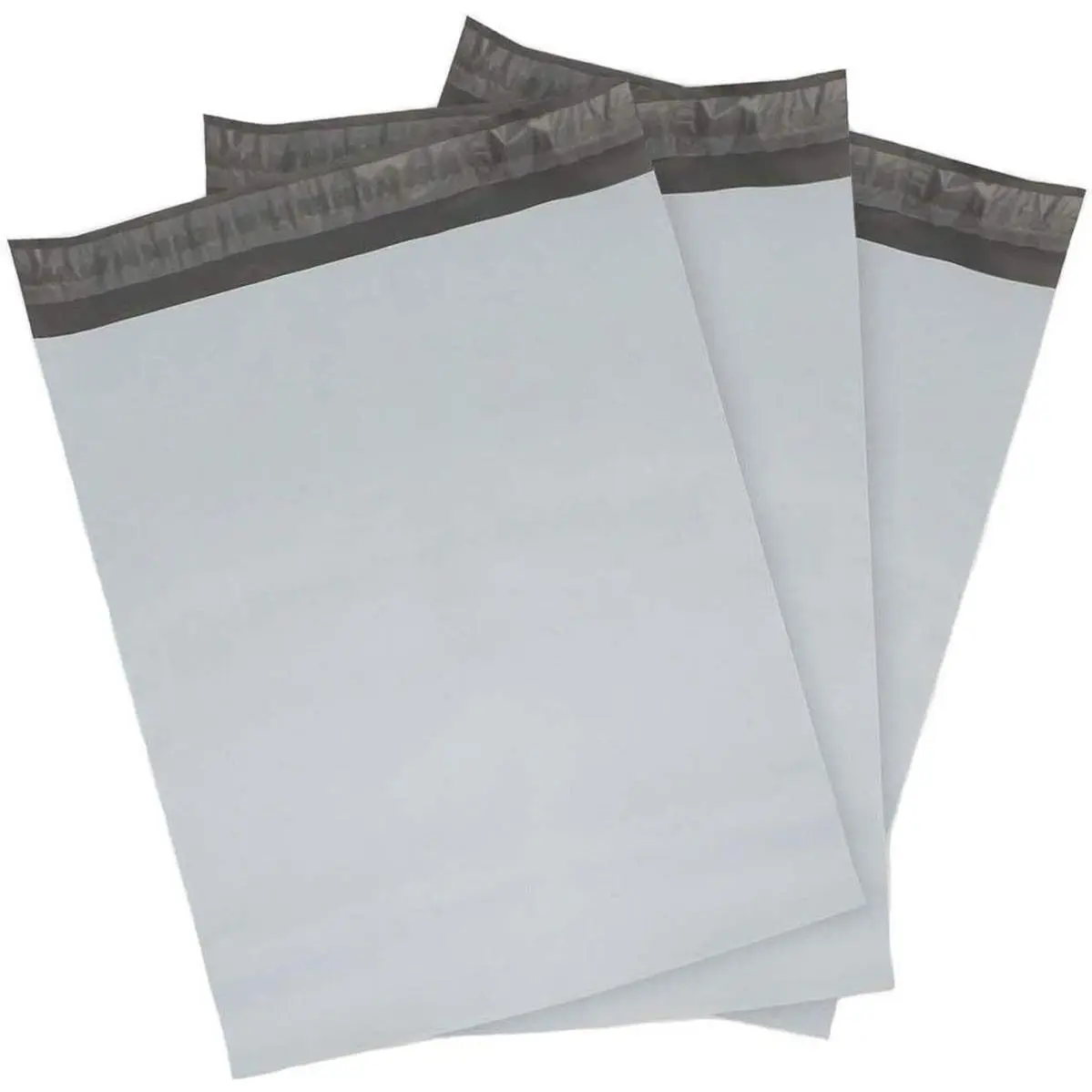 Poly Mailers Envelopes Shipping Bags Self Sealing,100 Bags,10x13 inches,2.5 Mil (White)