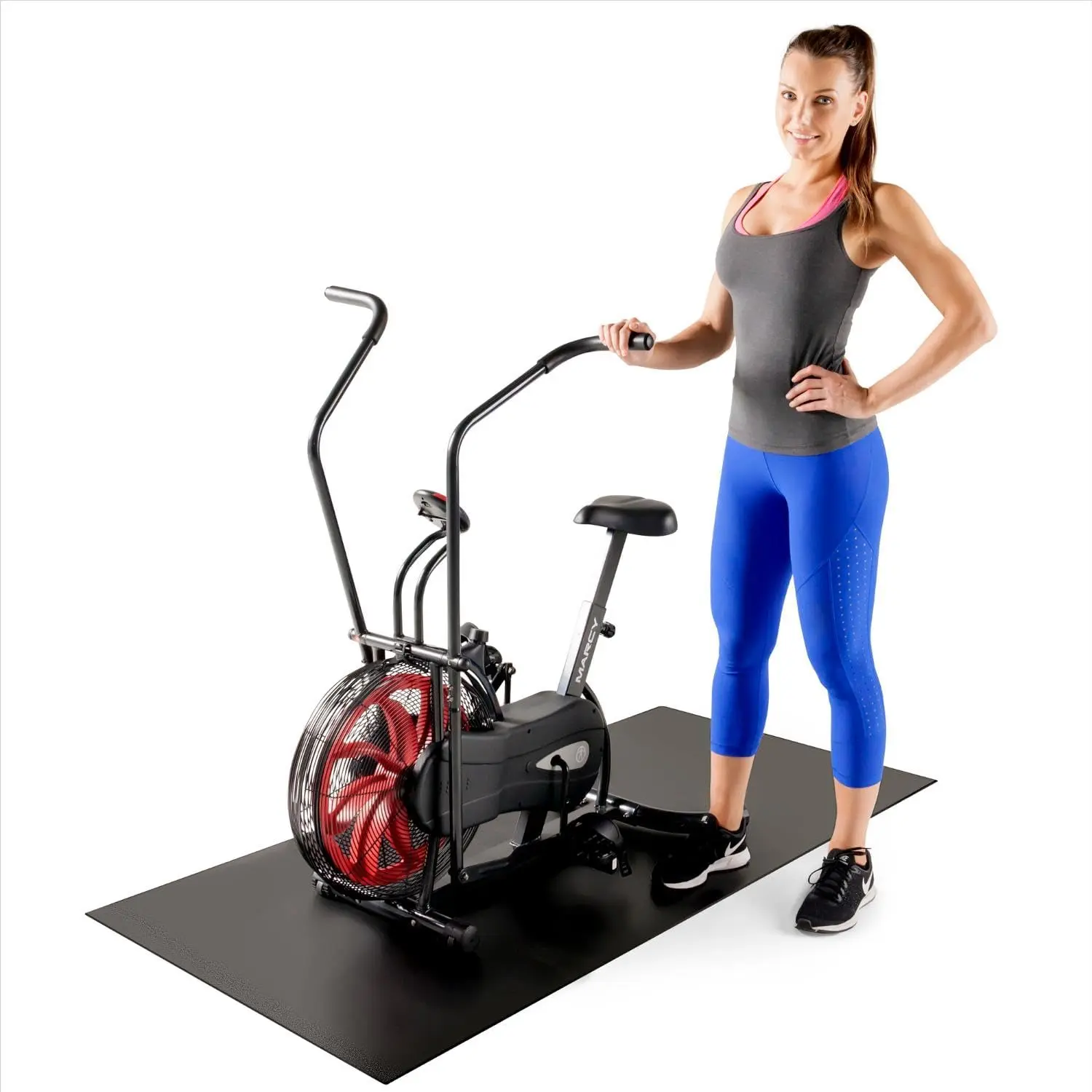Fitness Equipment Mat and Floor Protector Compatible for Treadmills, Elliptical, Exercise Bikes, Stationary Cycles and Accessories