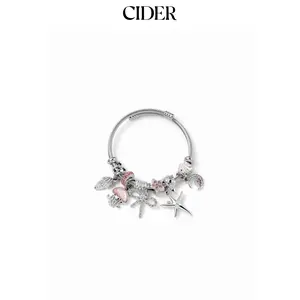 Cider BOWKNOT & SHELL & STARFISH BRACELET