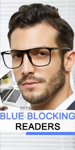 Oversized Square Reading Glasses Men Large Readers Big Face 1.0 1.25 1.5 1.75 2.0 2.25 2.5 2.75 3.0 3.5 4.0 5.0 6.0 (Black, 1.25)
