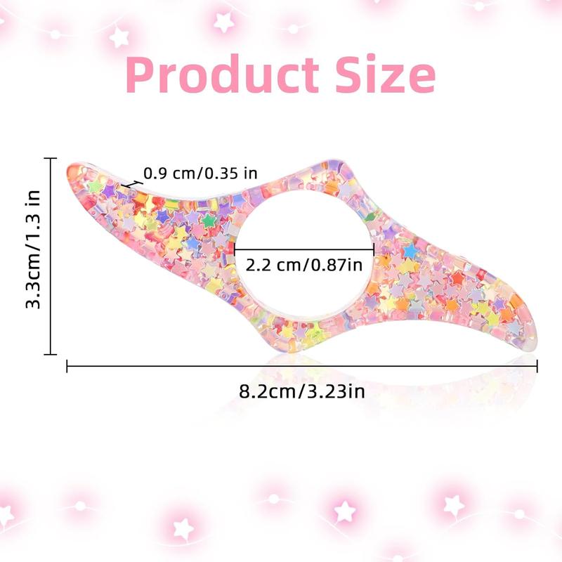 Transparent Thumb Book Holder, 1 Count Thumb Ring Book Page Holder, Personalized Thumb Bookmark, Book Accessories for Teachers & Book Lovers