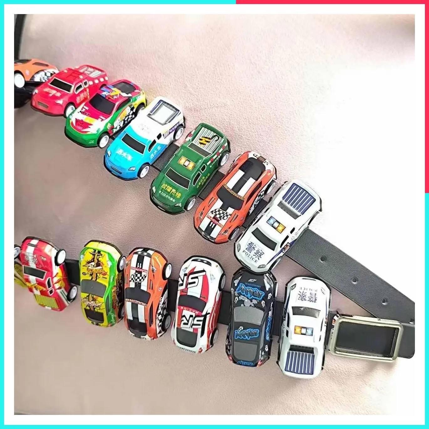 Womens Y2K Toy Car Cute Belt Aesthetic Vintage 2000s Fancy Belts Grunge Trendy Harajuku Gothic Accessories