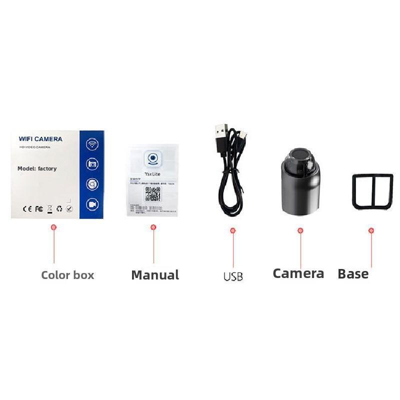 Model X5 Wireless Home Security Camera - 120P HD, WiFi Supported, Magnetic Mount, USB Powered, Suitable for Indoor/Outdoor Use, Built-in Battery, Magnetic Design full