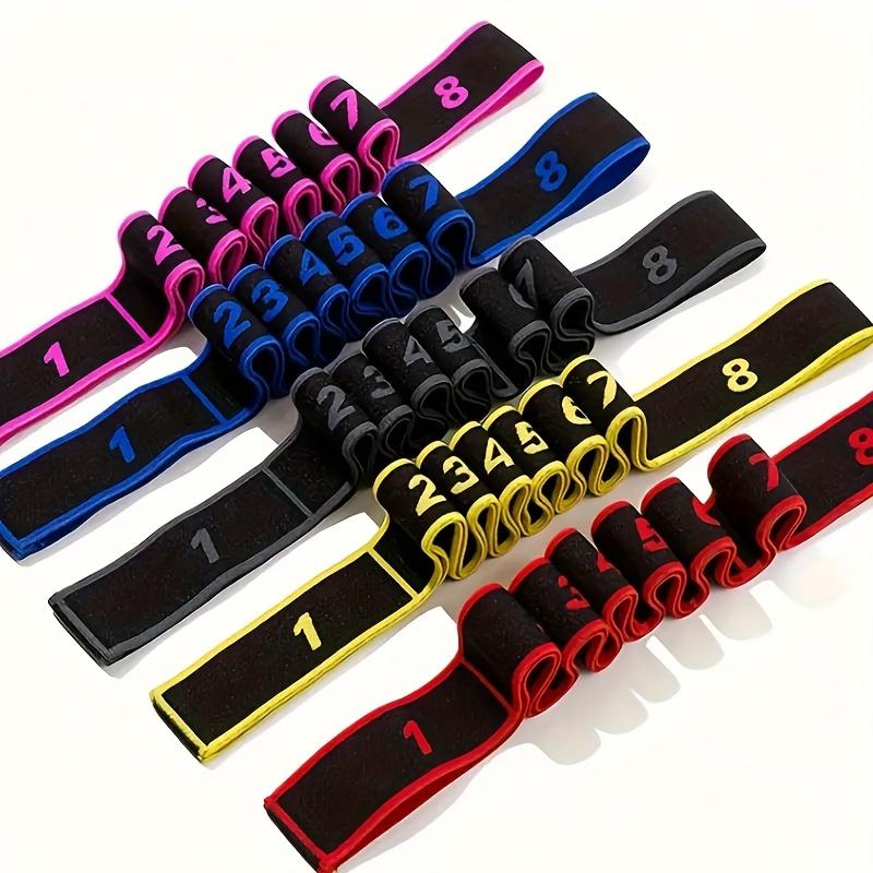 Yoga Elastic Band - Yoga Number Band Shoulder and Back Opening Fitness Resistance Band Tension Band Stretching Band Stretching and Muscle Tension Band - Latex - For Yoga, Pilates & Stretching - Suitable for All Fitness Levels - Great Gift for Fitness Enth Yoga Elastic Band - Yoga Number Band Shoulder and Back Opening Fitness Resistance Band Tension Band Stretching Band Stretching and Muscle Tension Band - Latex - For Yoga, Pilates & Stretching - Suitable for All Fitness Levels - Great Gift for Fitness Enth
