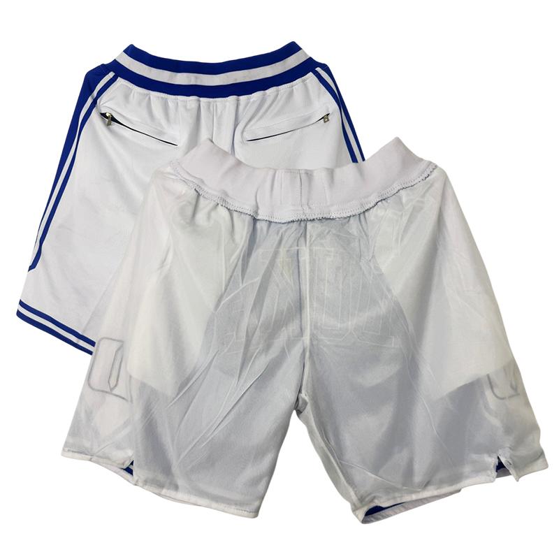 UKE 2026 Summer Basketball Shorts with Four Pockets Sewing Embroidery Lettering Breathable Retro Style for Outdoor Sports Beach Large Size Black White Blue