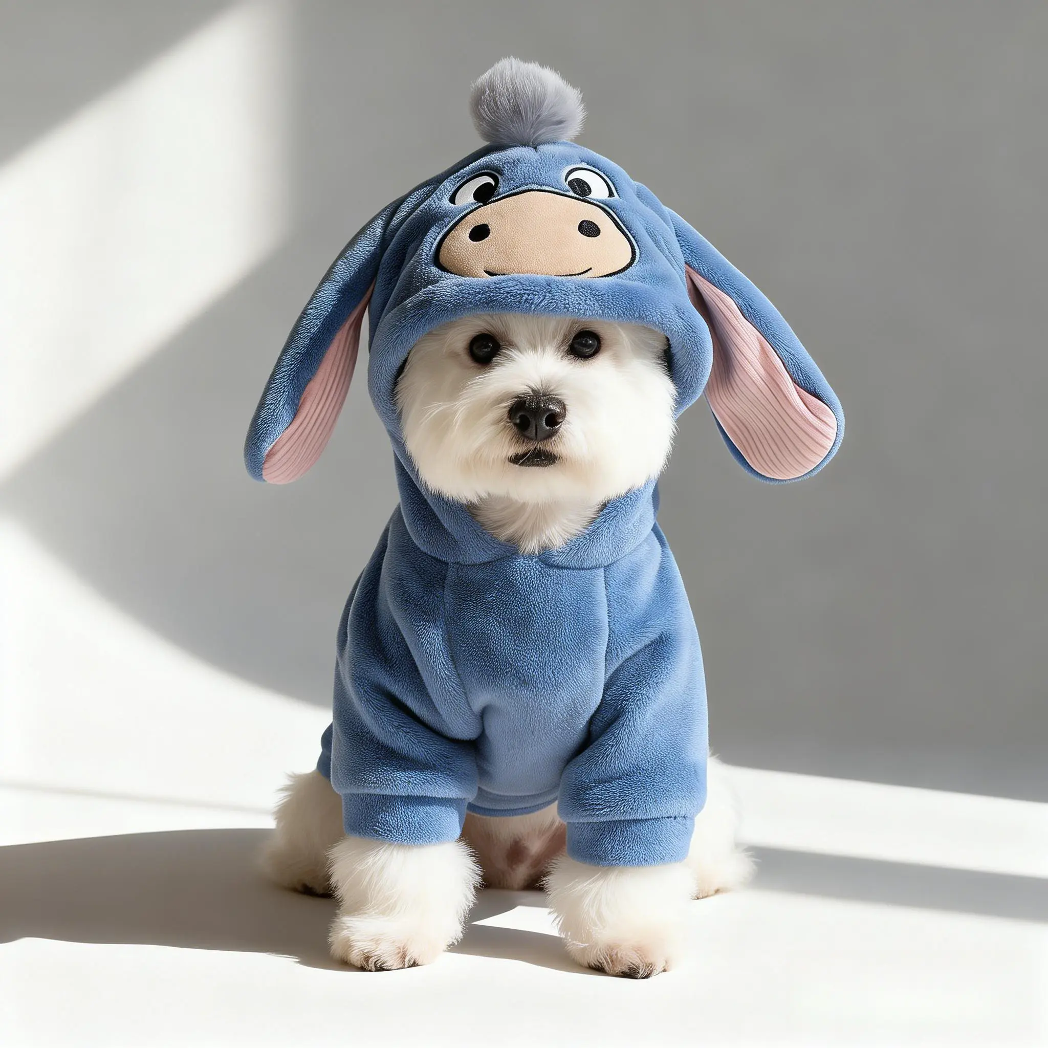Fleece Pet Dinosaur Cartoon Costume - Long Sleeve Thick Warm Hoodie for Small-Medium Dogs, Cats, Piggy, Tiger, Frog, Owl, Pumpkin-Themed Winter Outfit for Christmas, Halloween Parties