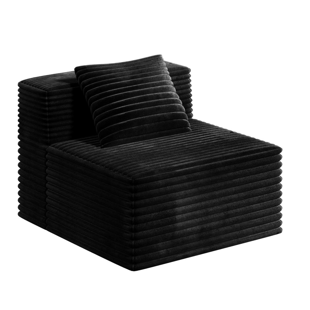 Single Sofa for Modular Sectional Sofa, High Density Memory Foam Couch Boneless Couch for Bedroom Living Room (Single Sofa)