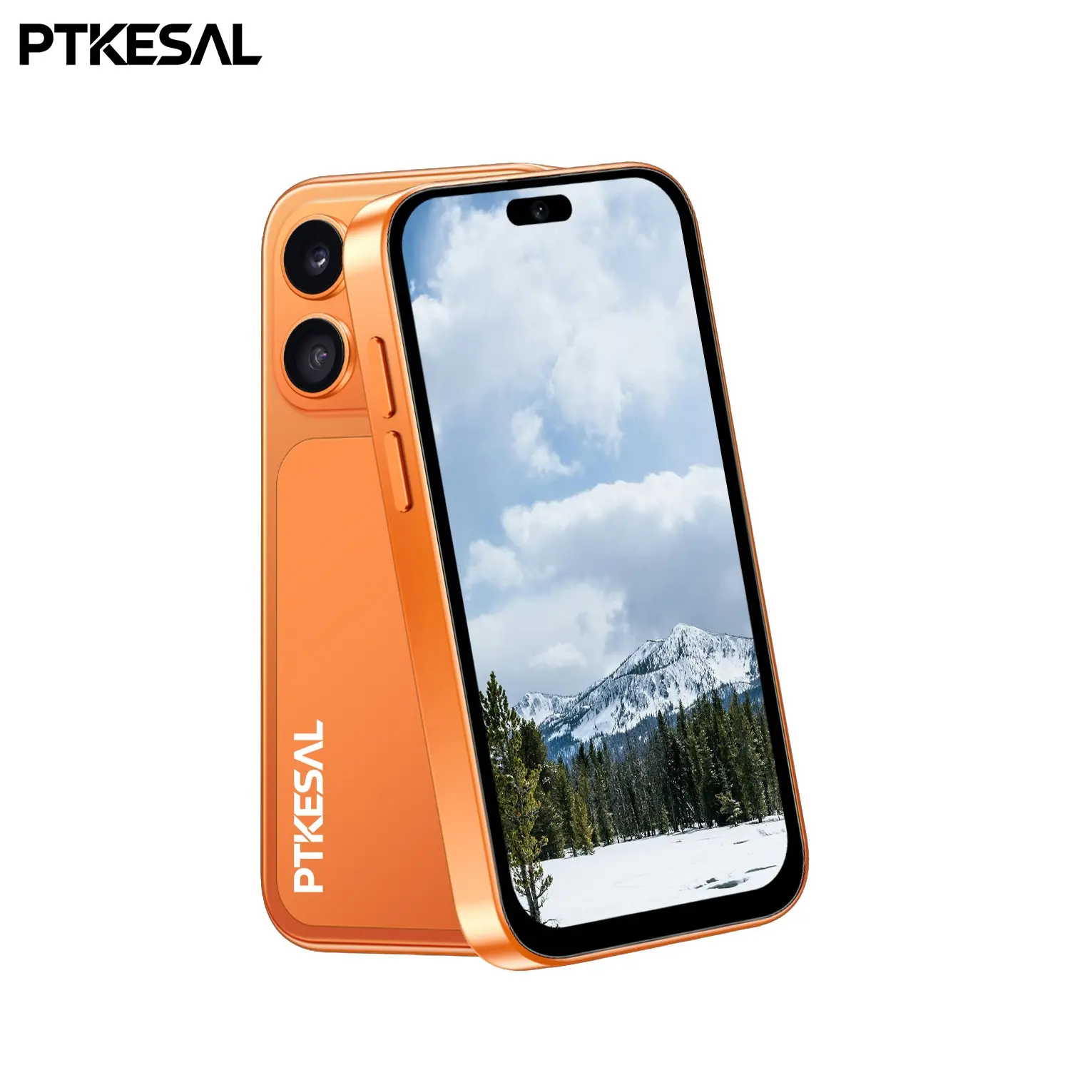 PTKESAL-XS17 Pro Home Edition – a smart, compact phone with a 3.75-inch screen, 2GB RAM + 16GB storage, Android 10.0 operating system, 4-core processor, 2500mAh battery, 2+2MP camera, dual SIM card support, and easy to handle with one hand