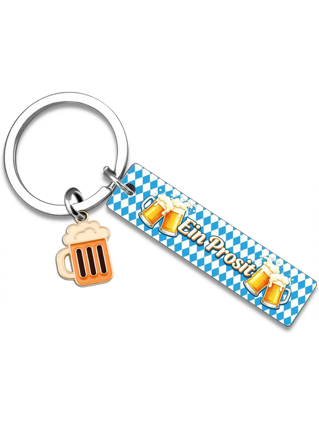 Oktoberfest Decorations Keychain German Beer Party October Fest Decorations Gifts Ein Prosit Keychain Decor October Festival Accessories For Purse Handbag Backpack