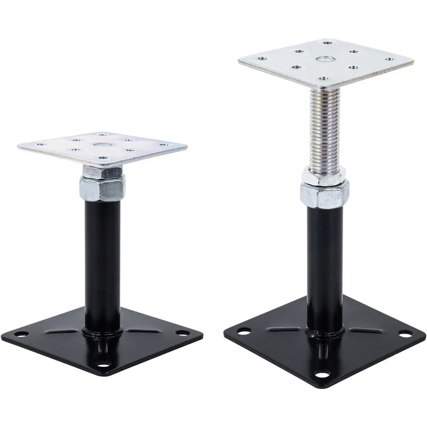GJDP 2-Pack Floor Jacks,Floor Straightener,Adjust Supports,Lift Supports,Level Supports,Adjustable House Jack for The Floor, 5" to 8"
