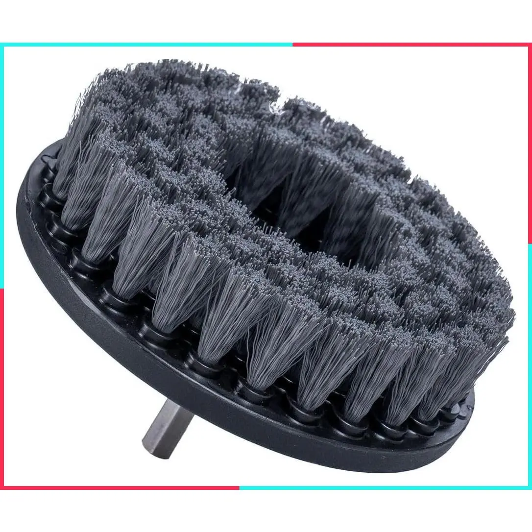 Light Duty Spinner Drill Brush Attachment, Multi-Surface Cleaning Brush for Drills