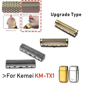 High Quality Replacement Double Foiled Blade Net for Kemei Electric Shaver Repair Accessories Wholesales