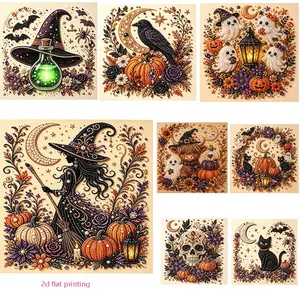 Halloween Ghost Pearl Art DIY Kit, Spooky Cute 3D Diamond Painting Crafts for Adults, DIY Fall Home Decor Wall Art, Beginner DIY Seasonal Party Gift