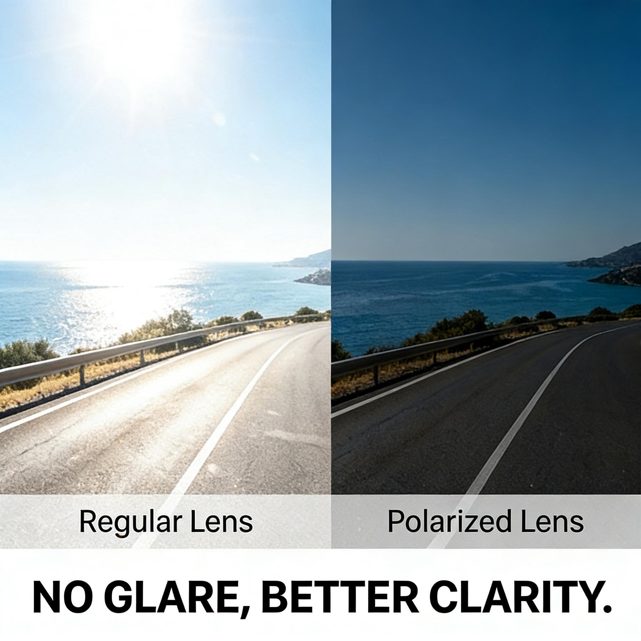 Women's Oversized Square Fit Over Polarized Sunglasses, 2026 New Trendy Fashion Style, UV400 Protection Driving Glasses