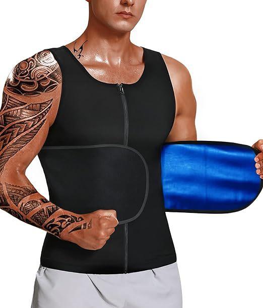 Men's Plus Size Zipper Waist