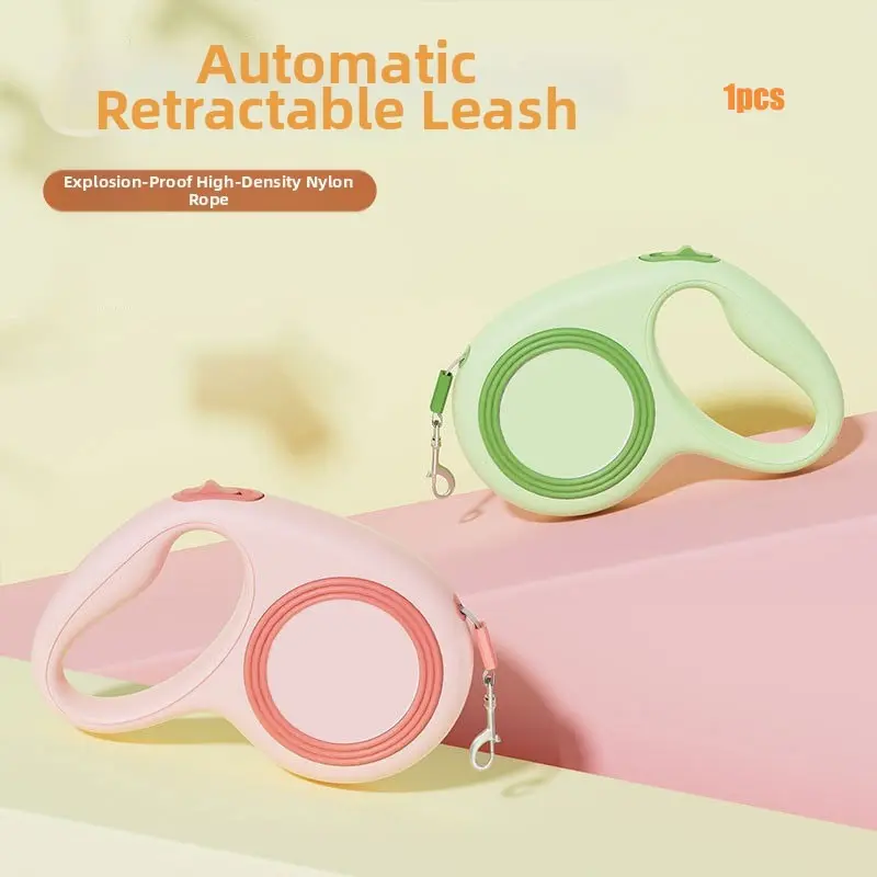 New Automatic Retractable Dog Leash, Puppy Leash, Cat Harness Wholesale, Anti-Explosion Dog Rope, Walking Dog Chain P Rope (17.5*11.5*3.5cm)