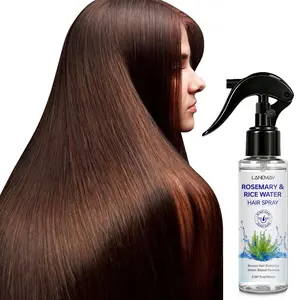 LANEMAY Rosemary & Rice Water Leave-in Hair Spray 100ml | Rice water + rosemary nourish and protect | Improves elasticity and adds shine | For scalp and hair | Adults | Suitable for all hair types