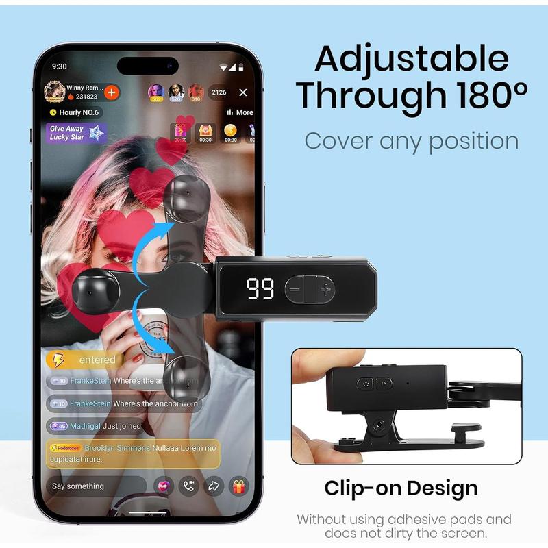 Wireless Auto Clicker,Phone Screen Device Speed Clicker for Tiktok, 2026 New Wireless Fast Click Simulation Finger Continuous Click for Live Broadcasts Likes,Game Wireless Auto Clicker,Phone Screen Device Speed Clicker for Tiktok, 2026 New Wireless Fast Click Simulation Finger Continuous Click for Live Broadcasts Likes,Game