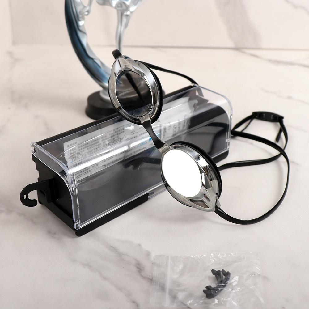 Waterproof racing goggles adult professional electroplating coating UV protection lash