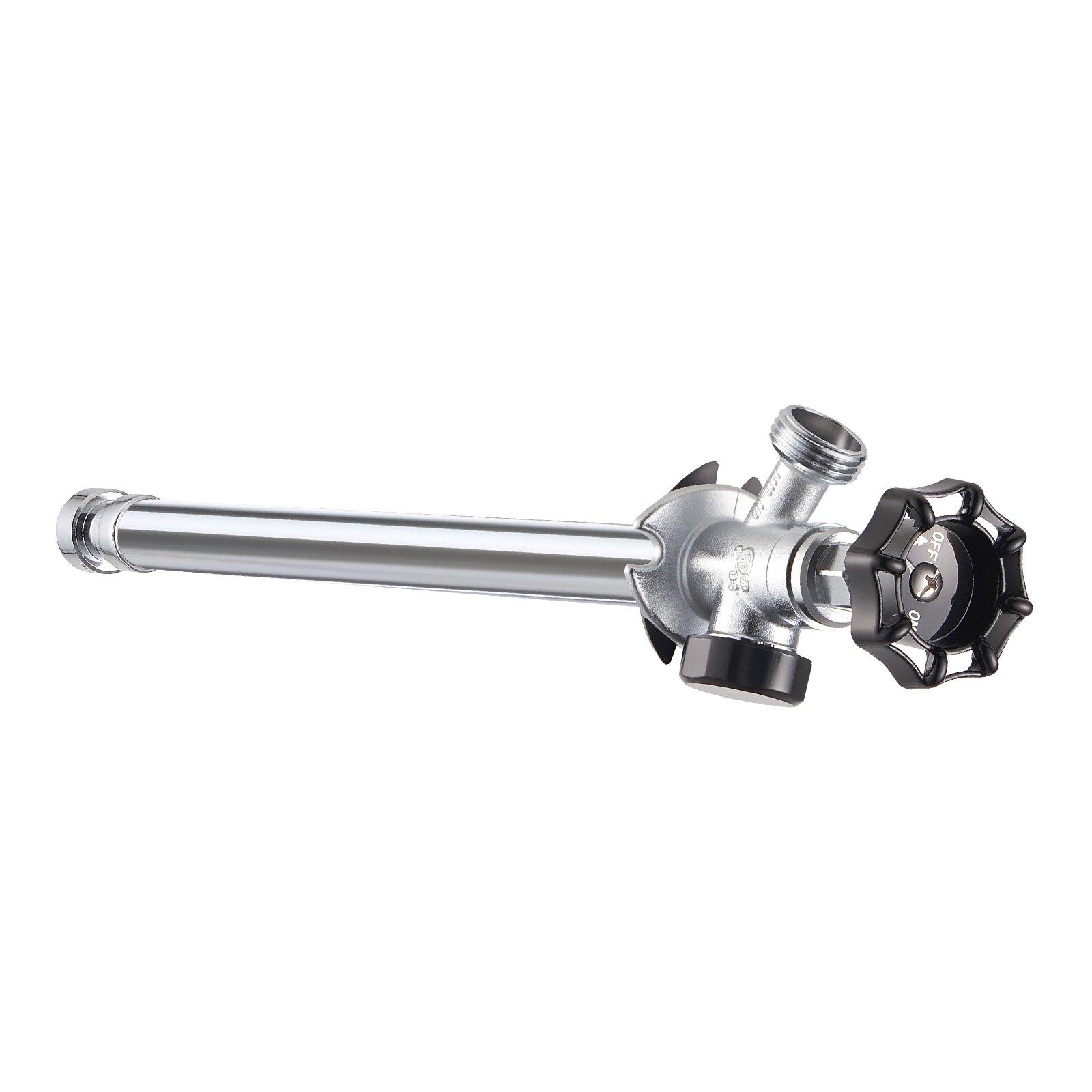 VEVOR 12-Inch Frost-Free Sillcock, 1/2" PTC x 3/4" MHT Hose Bibb, Anti-Siphon Lead-Free Brass Valve, Push-to-Connect Brass Plumbing Fitting, Compatible with PEX, Copper, CPVC Pipes VEVOR 12-Inch Frost-Free Sillcock, 1/2" PTC x 3/4" MHT Hose Bibb, Anti-Siphon Lead-Free Brass Valve, Push-to-Connect Brass Plumbing Fitting, Compatible with PEX, Copper, CPVC Pipes