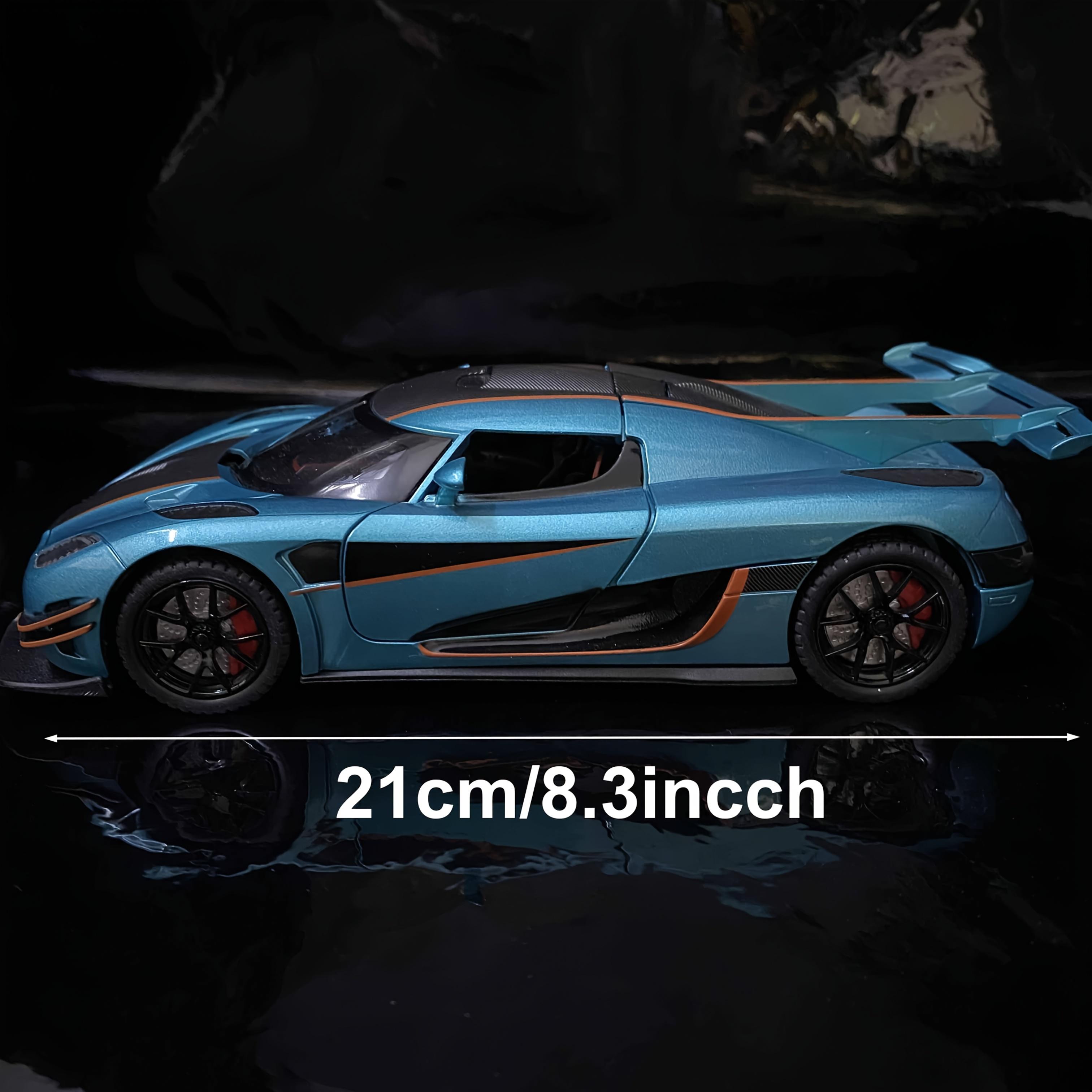 1:24 Scale Alloy Racing Car Pre-Assembled Model Vehicle, Adult Collectible Display