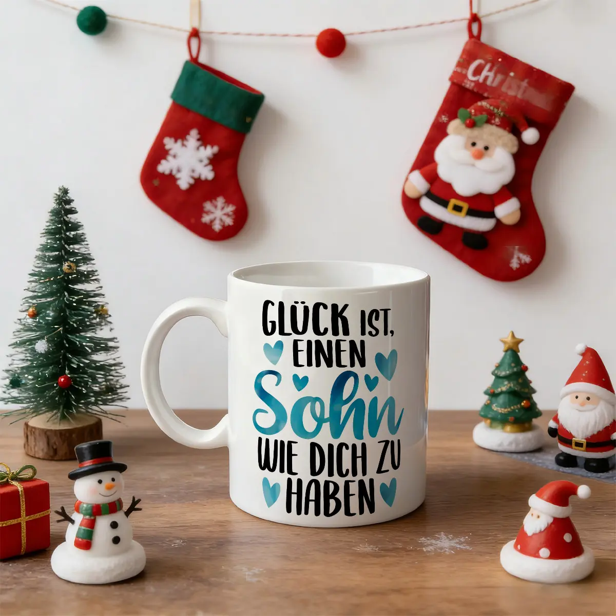 1pc German 8-Color Classic Ceramic Coffee Tea Mug, 11Oz-325Ml Durable Heat Resistant Microwave Safe Mug, "Having a Daughter Like You Is a Blessing" Fun Gift for Daughter